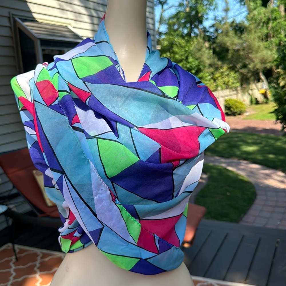 Infinity Scarf, multi colored